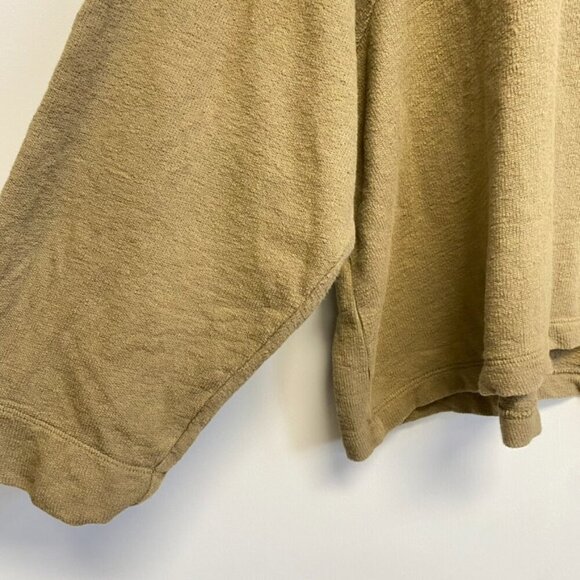 Madewell Shoulder Button Elbow Patch Top - Picture 6 of 15